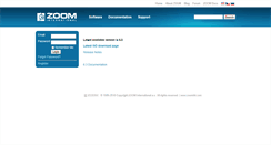 Desktop Screenshot of portal.zoomint.com